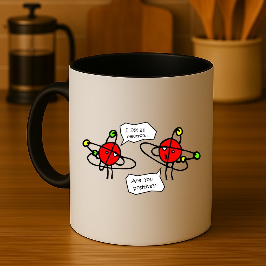 I Lost An Electron Are You Positive Mug