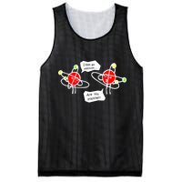 I Lost An Electron Are You Positive Mesh Reversible Basketball Jersey Tank