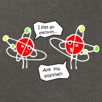 I Lost An Electron Are You Positive Cotton Canvas Backpack
