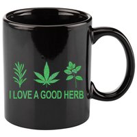 I Love A Good Herb 11oz C Handle Ceramic Mug