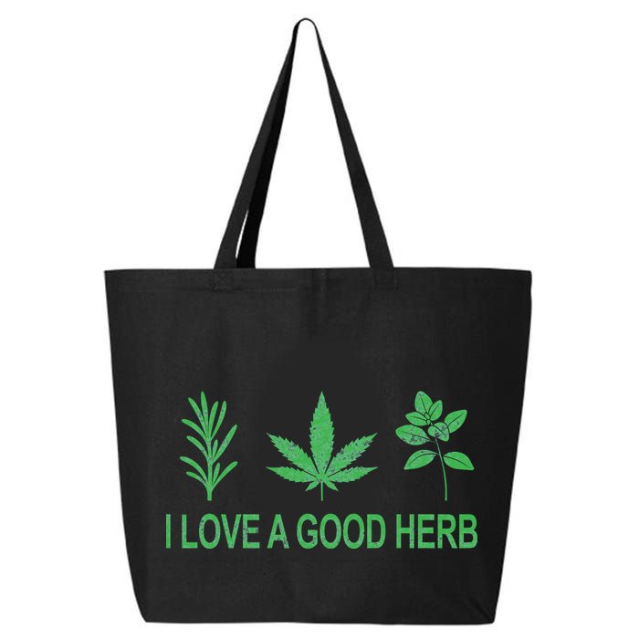 I Love A Good Herb 25L Jumbo Tote