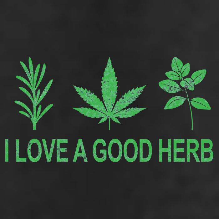 I Love A Good Herb 25L Jumbo Tote
