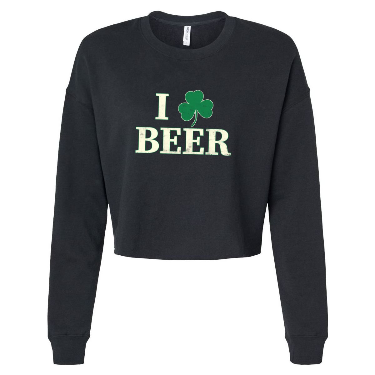 I Love Beer Shamrock  Apron