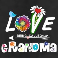 I Love Being Called Grandma Floral 11oz C Handle Ceramic Mug