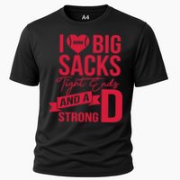 I Love Big Sacks Tight Ends And A Strong D Performance Shirt