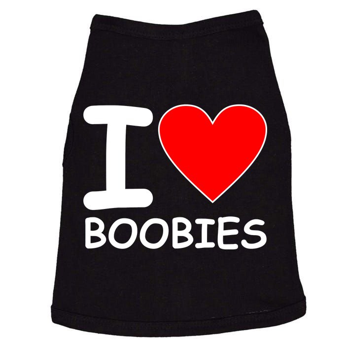 I Love Boobies Doggie Tank