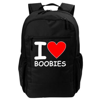 I Love Boobies Daily Commute Backpack