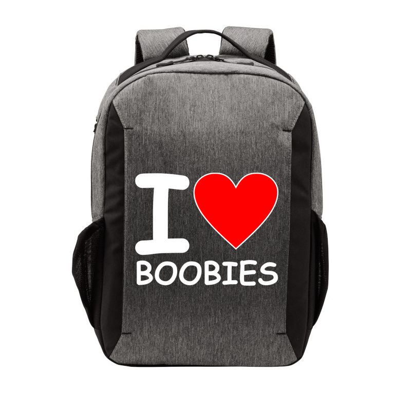 I Love Boobies Vector Backpack
