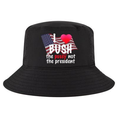 I Love Bush Funny Cool Comfort Performance Bucket Hat