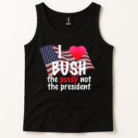 I Love Bush Funny Tank Top
