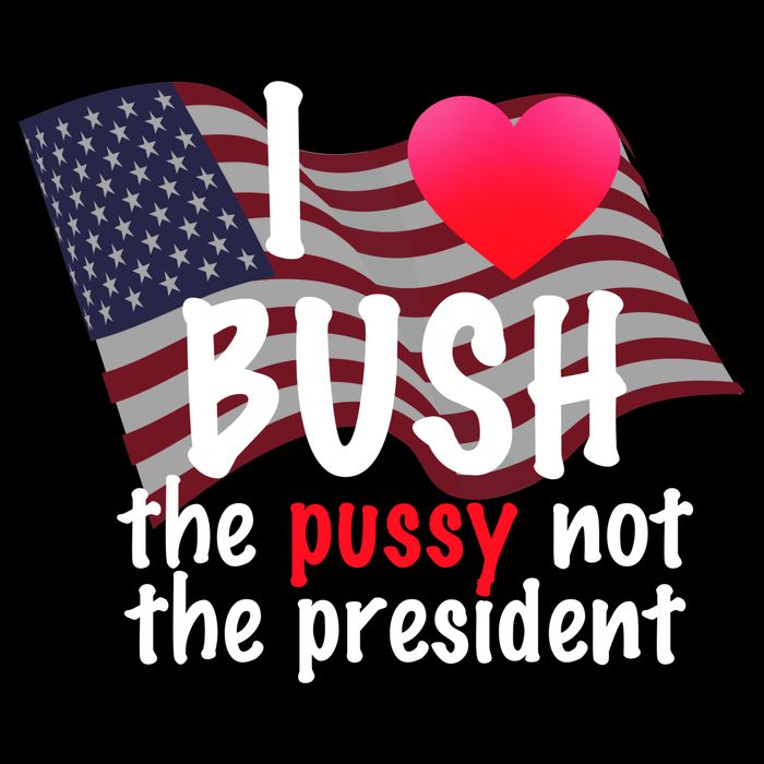 I Love Bush Funny Tank Top