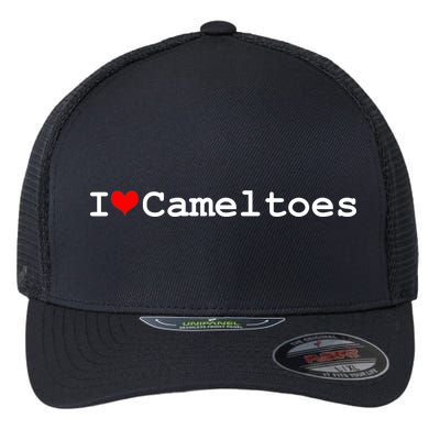 I Love Camel Toes Flexfit Unipanel Trucker Cap