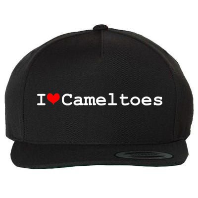 I Love Camel Toes Wool Snapback Cap