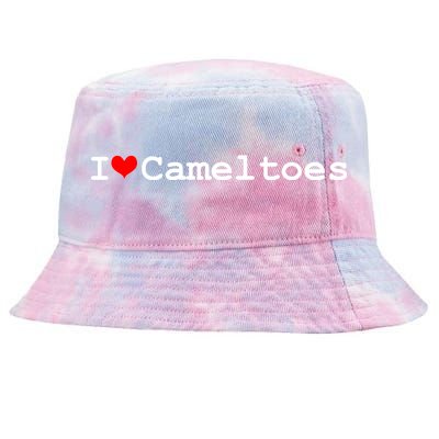 I Love Camel Toes Tie-Dyed Bucket Hat