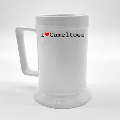 I Love Camel Toes Beer Stein