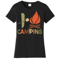 I Love Camping Campfire And S'more Women's T-Shirt