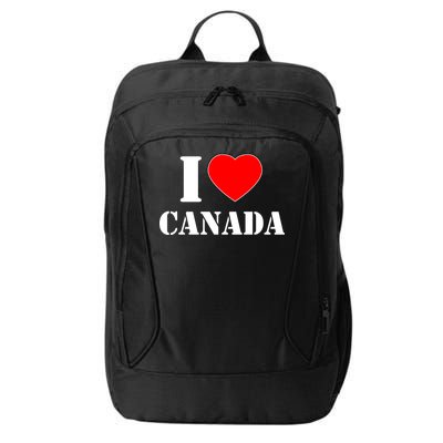 I Love Canada City Backpack