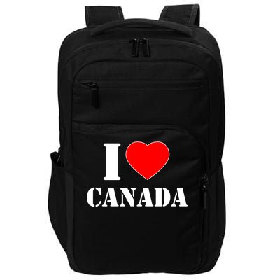 I Love Canada Impact Tech Backpack