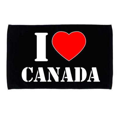 I Love Canada Microfiber Hand Towel