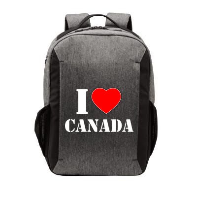 I Love Canada Vector Backpack