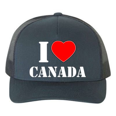 I Love Canada Yupoong Adult 5-Panel Trucker Hat