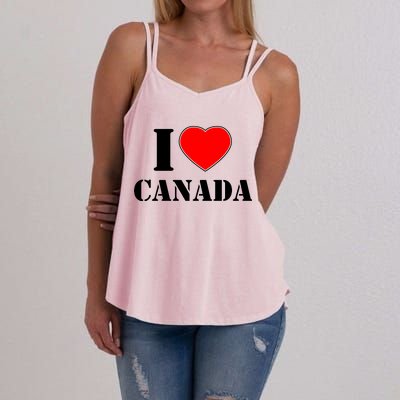 I Love Canada Women's Strappy Tank