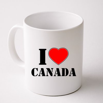 I Love Canada Coffee Mug