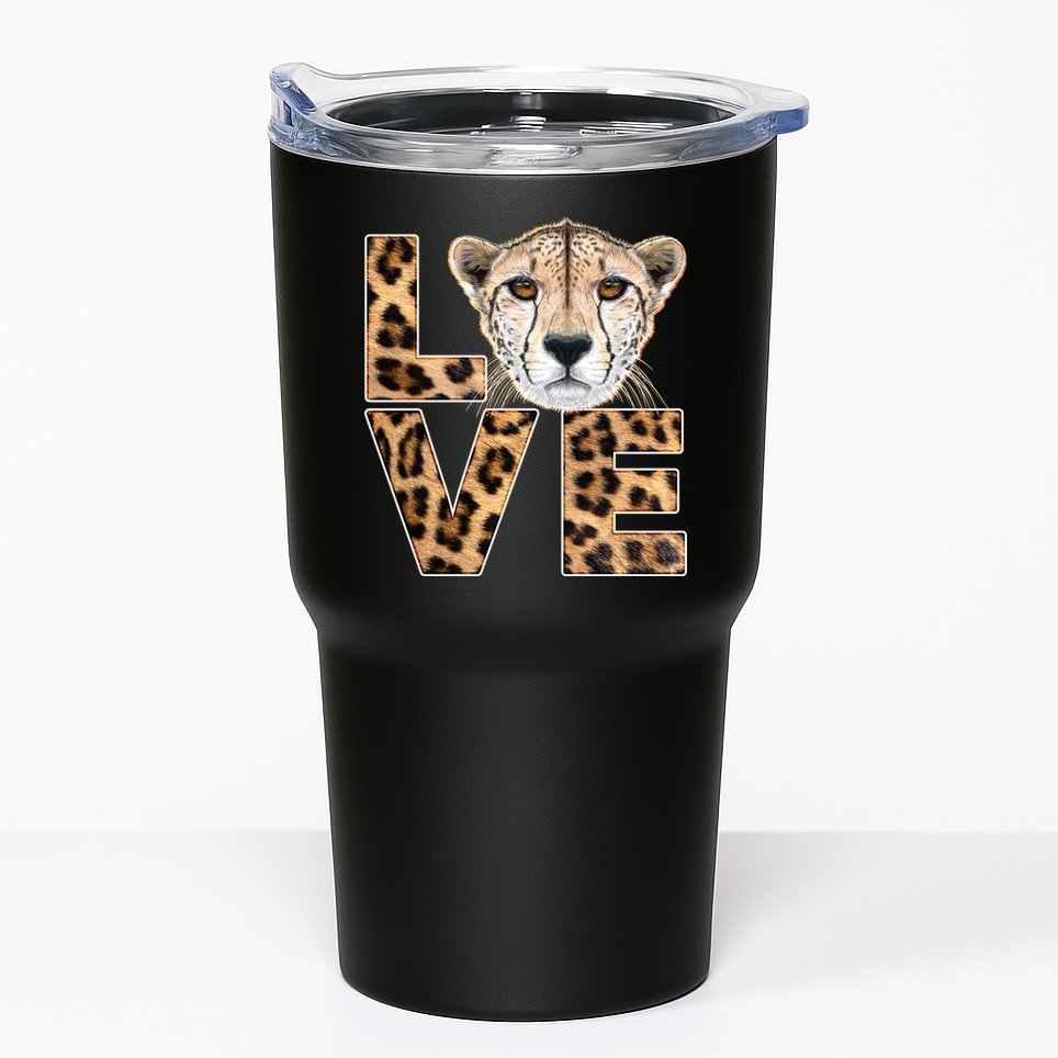 I Love Cheetahs Tumbler