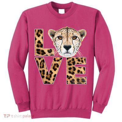 I Love Cheetahs Sweatshirt