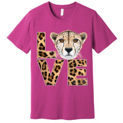 I Love Cheetahs Premium T-Shirt