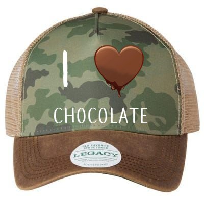 I Love Chocolate Legacy Tie Dye Trucker Hat