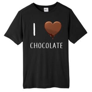 I Love Chocolate Tall Fusion ChromaSoft Performance T-Shirt