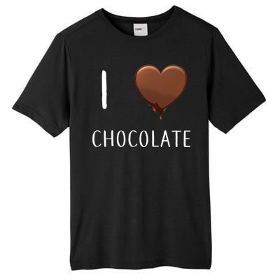 I Love Chocolate Tall Fusion ChromaSoft Performance T-Shirt