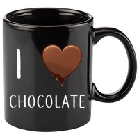 I Love Chocolate 11oz C Handle Ceramic Mug