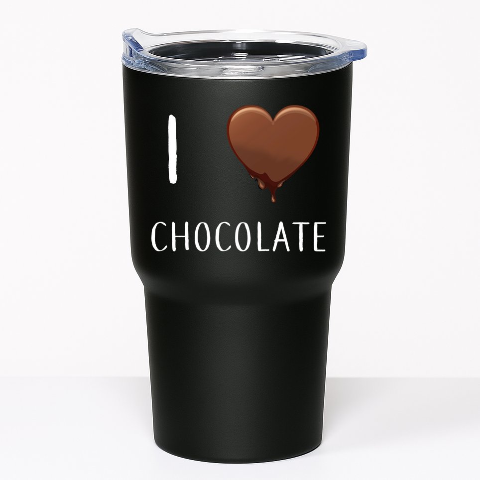 I Love Chocolate Tumbler