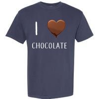 I Love Chocolate Garment-Dyed Heavyweight T-Shirt