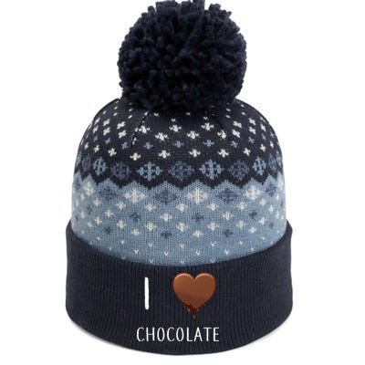 I Love Chocolate The Baniff Cuffed Pom Beanie