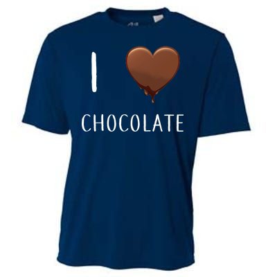 I Love Chocolate Cooling Performance Crew T-Shirt