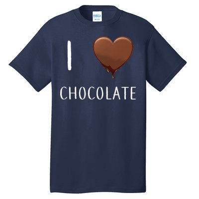 I Love Chocolate Tall T-Shirt