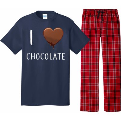 I Love Chocolate Pajama Set