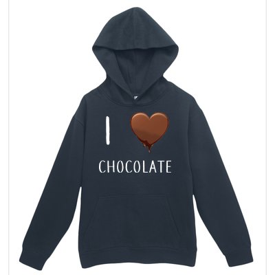 I Love Chocolate Urban Pullover Hoodie