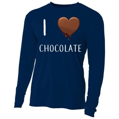 I Love Chocolate Cooling Performance Long Sleeve Crew