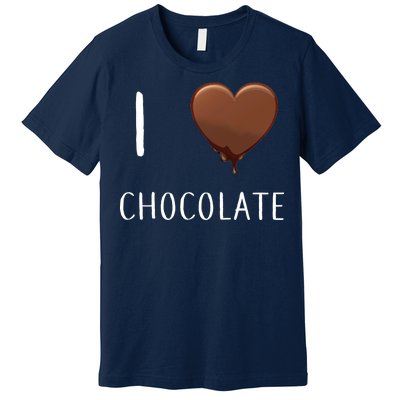 I Love Chocolate Premium T-Shirt