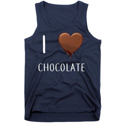 I Love Chocolate Tank Top