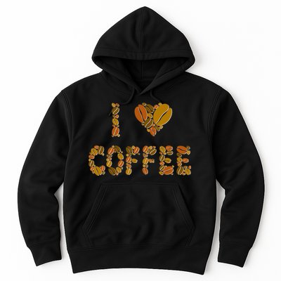 I Love Coffee Hoodie