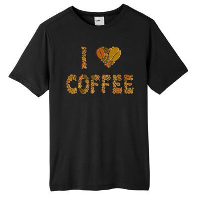 I Love Coffee Tall Fusion ChromaSoft Performance T-Shirt