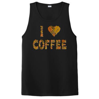 I Love Coffee PosiCharge Competitor Tank