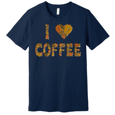 I Love Coffee Premium T-Shirt