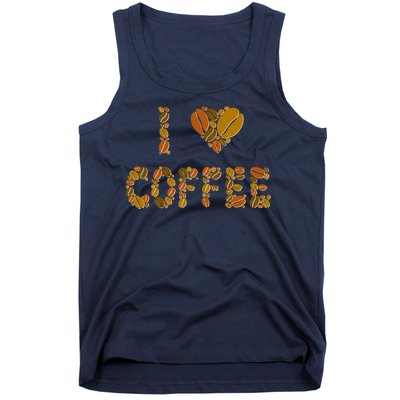 I Love Coffee Tank Top