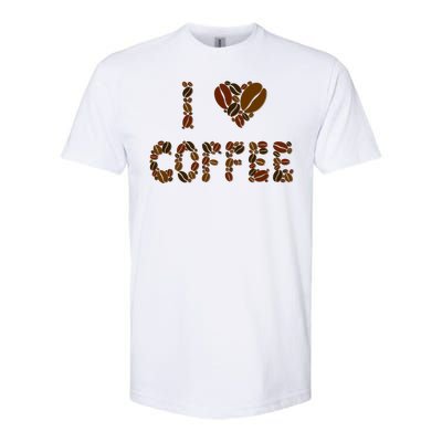 I Love Coffee Softstyle® CVC T-Shirt